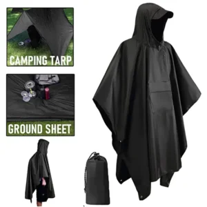 Coat Hooded Raincoats Travel Hiking Fishing Climbing Poncho Outdoor Portable Adult Waterproof Raincoat Women Men Practical Rain