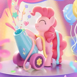 New My Little Pony Figure Party Time Series Blind Box Toys Action Figure Cartoon Ornaments Girl Birthday Doll Model Toy Gifts