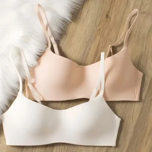Seamless Bras For Women Small Chest 1/2 Cup Bra Non-Wire Bra Women Support Underwear Sexy Lingerie Female Glossy Intimates