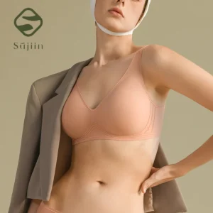 SUJIIN Seamless Push Up Bra for Women Wireless Padded Smooth Invisible Comfortable Bra Woman Breathable Bralettes Woman MX179
