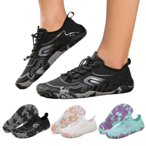 Unisex Water Shoes Barefoot Beach Shoes Quick Drying Breathable Gym Sneakers Ergonomic Casual Swimming Shoes for Men Women