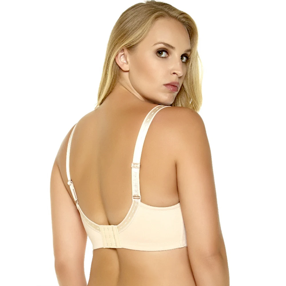 Mierside 1053A Plus Size Bra No-padded Lingerie Large Size Bralette Underwear For Women With Underwire 36-46 C/D/DD/DDD/E/F/G - Image 2