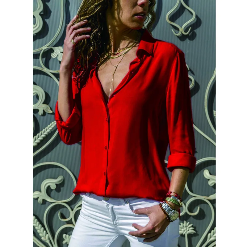 Sring 2024 Casual Blouse Long Sleeve Elegant Women Tops Single Breasted Women Clothes Streetwear Green Shirt Femme Blusas - Image 2