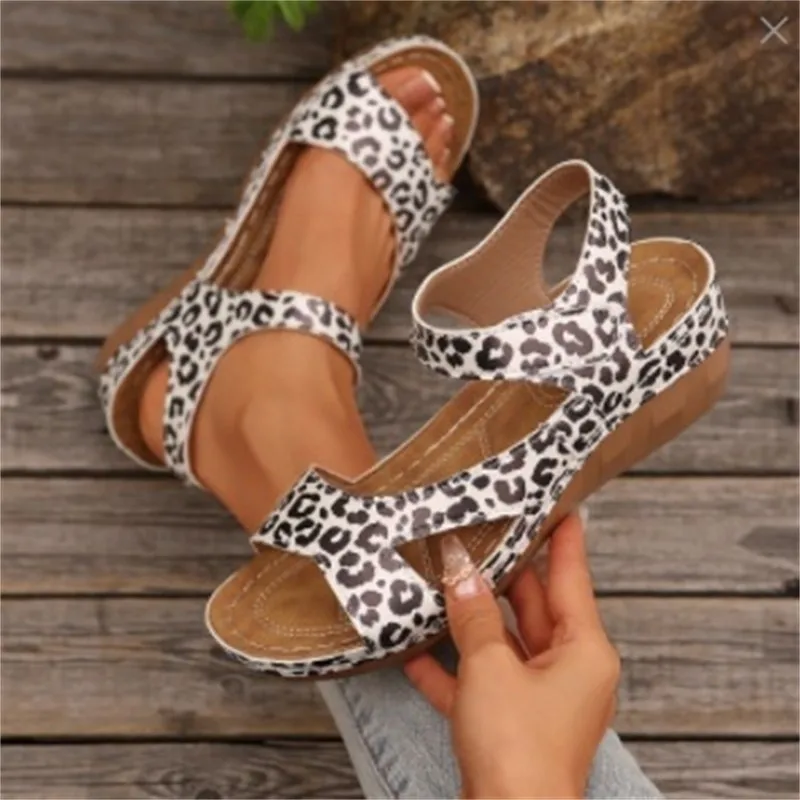 Summer Sandals Women Shoes Non-Slip Shoes Woman Soft Sandals Woman Wedge Sandals For Women Retro Sandal Women Footwear Female - Image 4