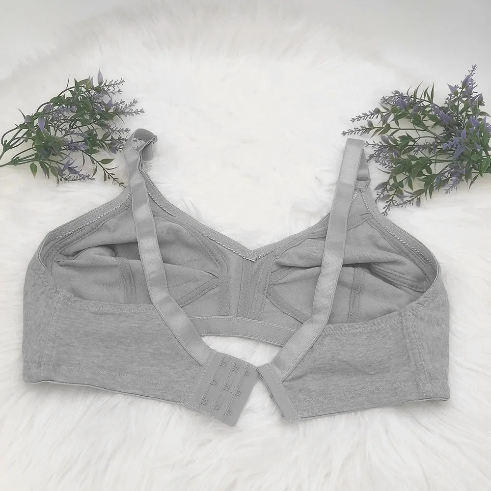 Women Bra Seamless Underwear Cotton Bras for Women Push Up Comfy Sexy Lace Full Cup C D E F Lingerie Top Large Size 38-50 BH C03 - Image 3