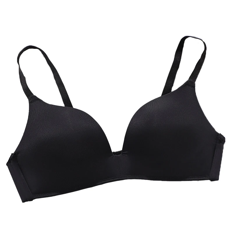 Women Seamless Bra Sexy No Wire Push Up Underwear Girls Students Breathable Thin 10 Colors Bras Female's Bra Breathable Gathered - Image 6