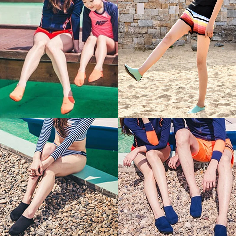Unisex Water Shoes Swimming Diving Socks Summer Aqua Beach Sandal Flat Shoe Seaside Non-Slip Sneaker Socks Slipper for Men Women - Image 2
