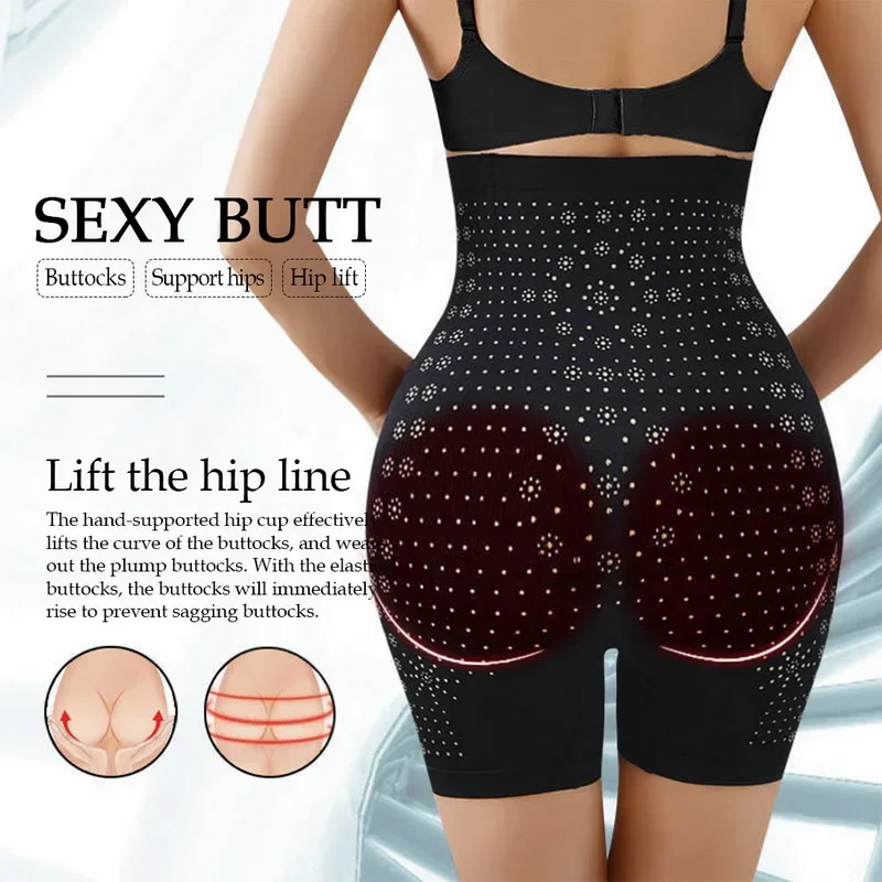 Tummy Control Shapewear for Women High Waist Trainer Body Shaper Panties Hip Lifter Slimming Underwear Postpartum Recovery Panty - Image 4