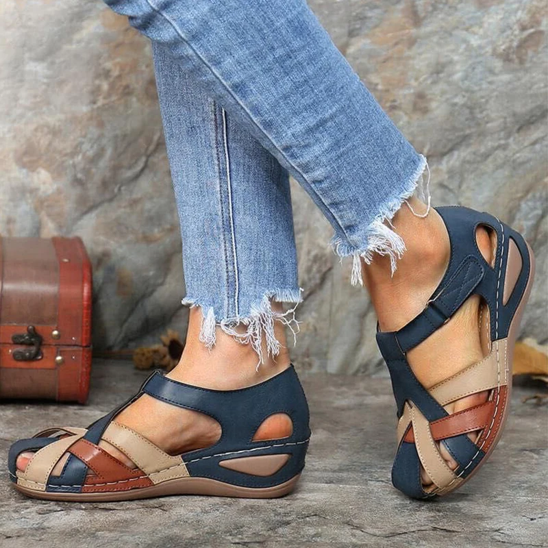 Summer Sandals Women Shoes Outdoor Walking Shoes Non-Slip Sandals Ladies Wedge Sandals Woman Casual Sandal Women Footwear Female - Image 4