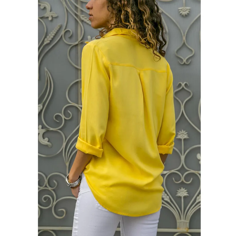 Sring 2024 Casual Blouse Long Sleeve Elegant Women Tops Single Breasted Women Clothes Streetwear Green Shirt Femme Blusas - Image 4