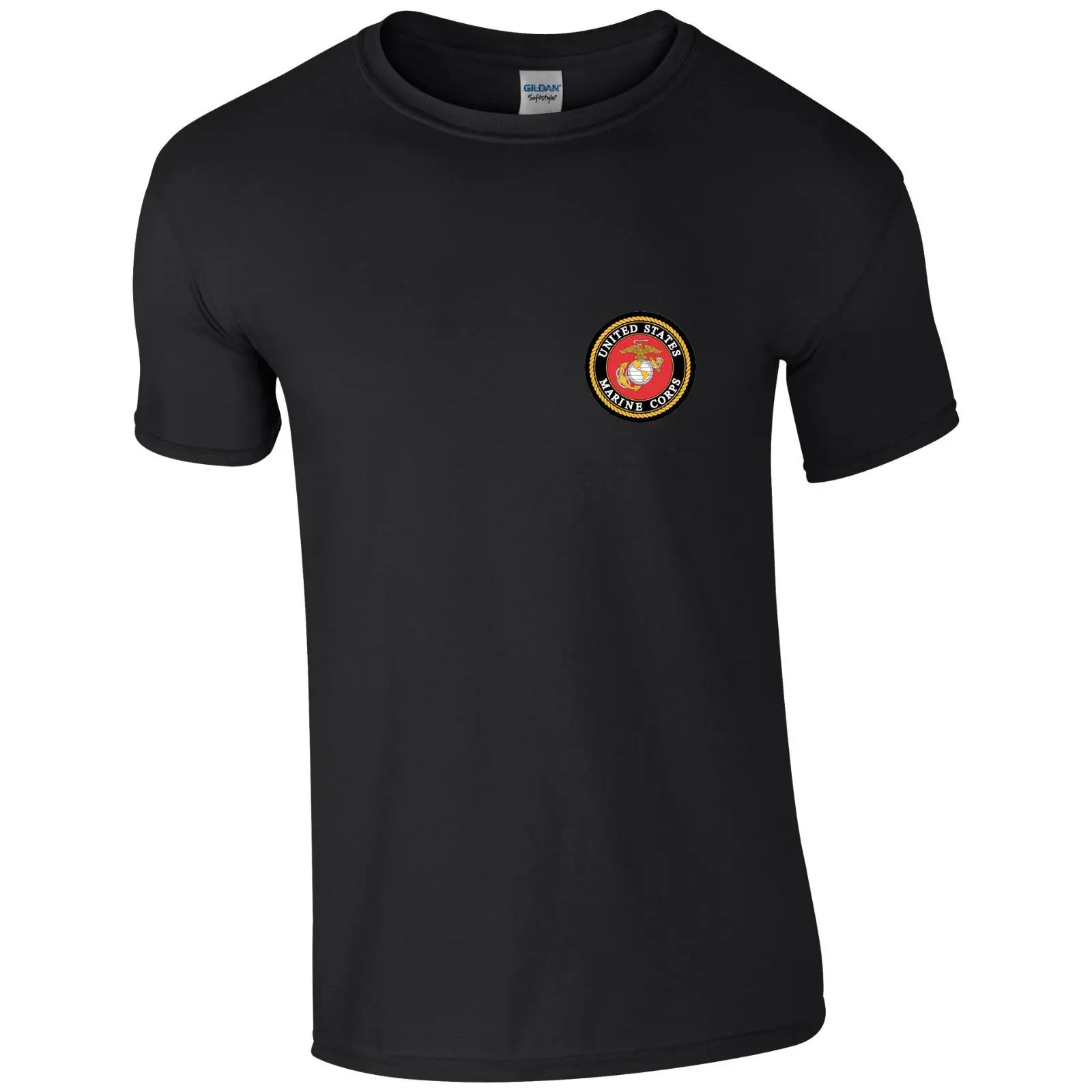 USMC United States Marine Corps T-Shirt – Men’s Military Cotton Tee