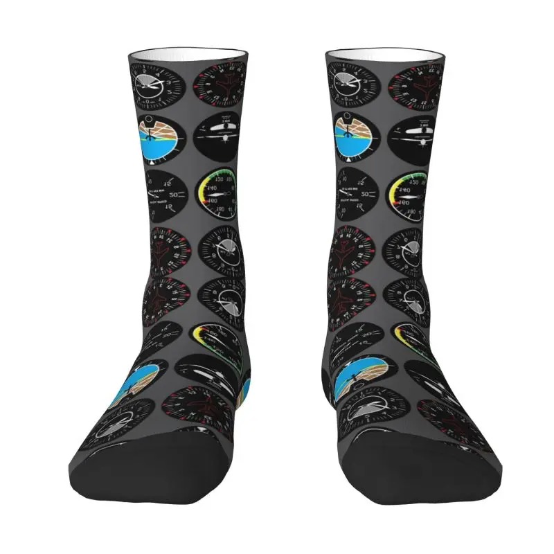 Supermarine Spitfire Crew Socks – Fighter Aircraft Novelty Dress Socks for Men & Women - Image 7
