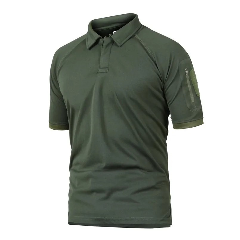 Summer Tactical Military Camouflage T-Shirt Men Outdoor Hiking Camping Army Coolmax Quick-Dry Sports Tee - Image 6