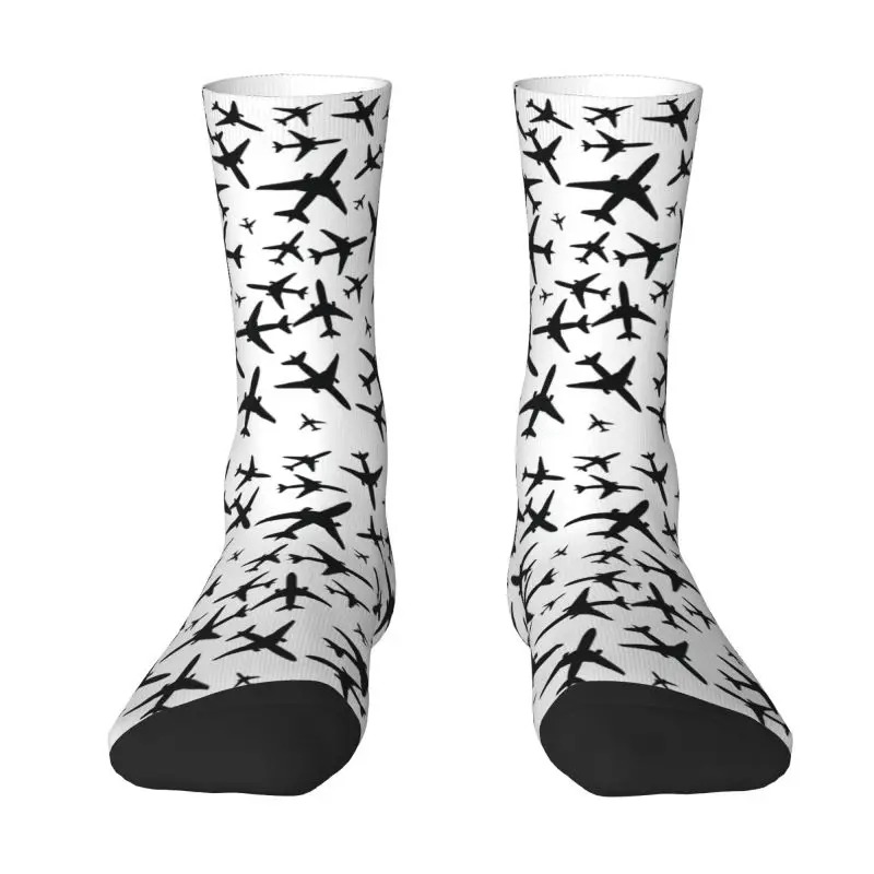Supermarine Spitfire Crew Socks – Fighter Aircraft Novelty Dress Socks for Men & Women - Image 3