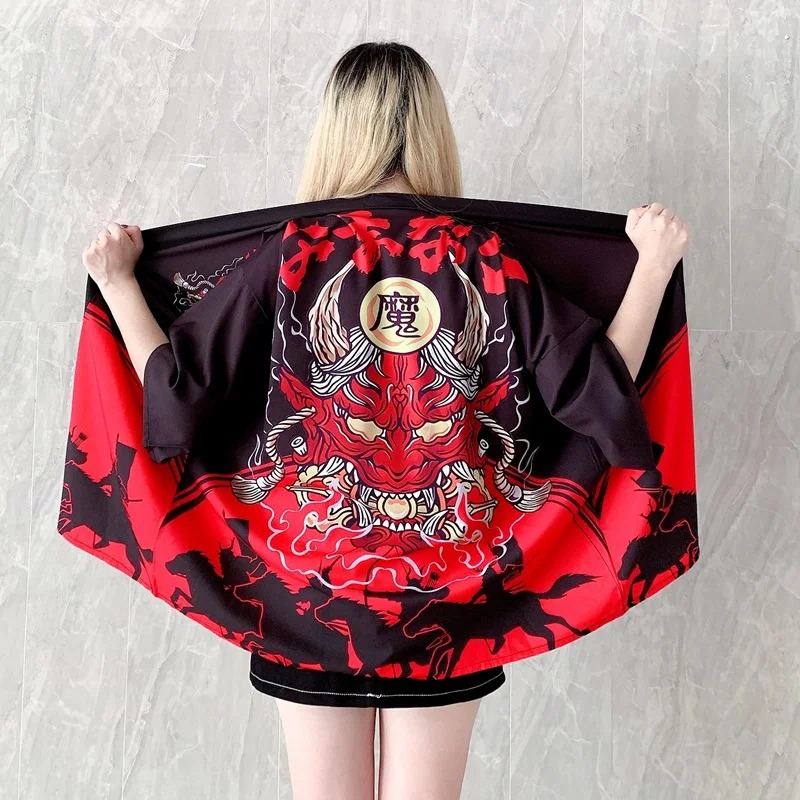 Women’s Japanese Haori Kimono – Summer Yukata Beach Streetwear - Image 6