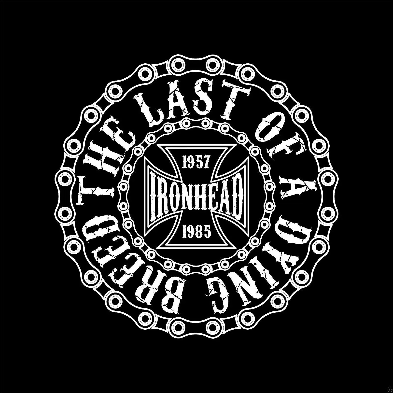 Ironhead Sportster T Shirt Men Vintage Biker Motorcycle Graphic Tee 100% Cotton Black Humor Shirt - Image 5